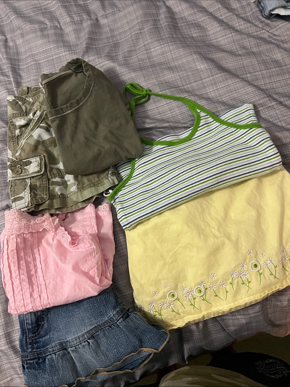 Kids Variety of skorts and tops size 7/8